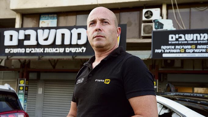 לאון קרסקוביץ: "את העסקים ביישובים לא מפונים בצפון – המדינה לא מפצה" (צילום: אפי שריר) yk14144512