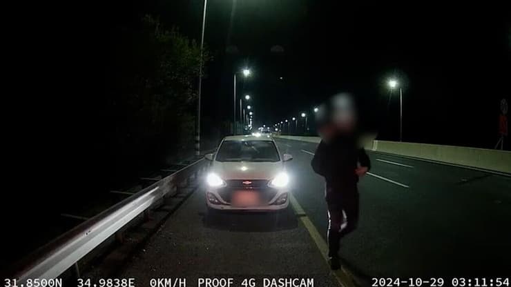 משטרת ישראל עצרה עבריינים בהתחזות לשוטרים ודקירת נהג