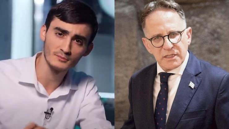 צחי ברוורמן, מיכאל שמש (צילום: אלכס קולומויסקי, כאן) צחי ברוורמן, מיכאל שמש