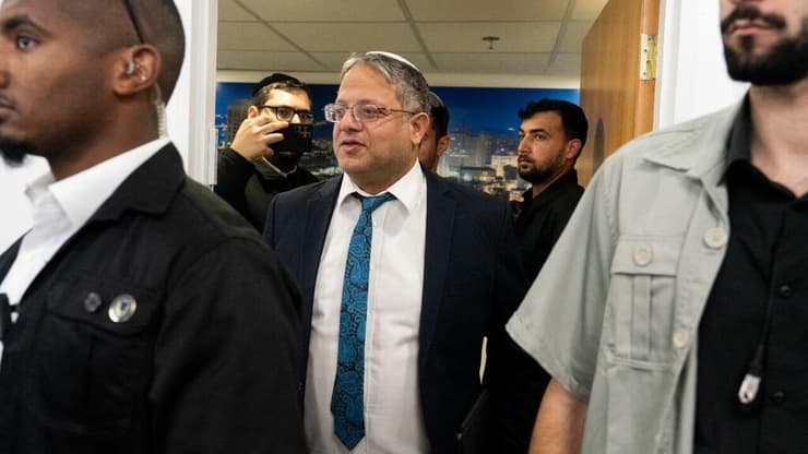 השר לביטחון לאומי איתמר בן גביר בבית משפט המחוזי בירושלים