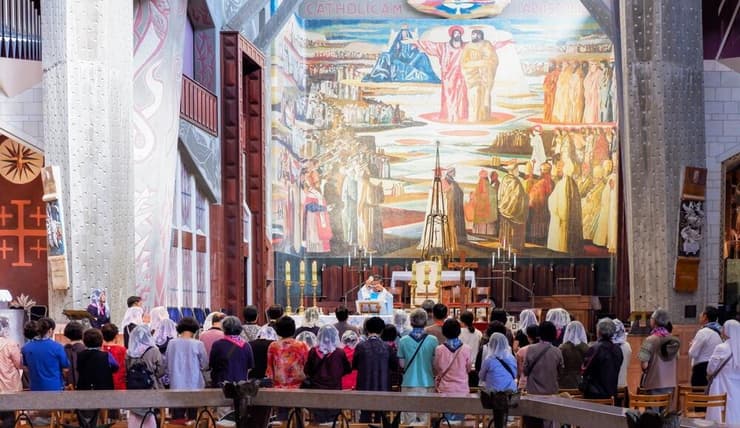 הבזיליקה של כנסיית הבשורה בנצרת