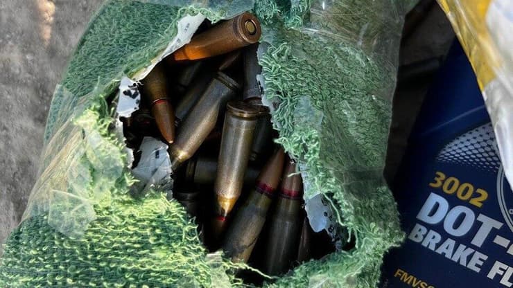 כוחות צהל איתרו תחמושת בעת בידוק בטחוני של סיוע הומניטרי לעזה