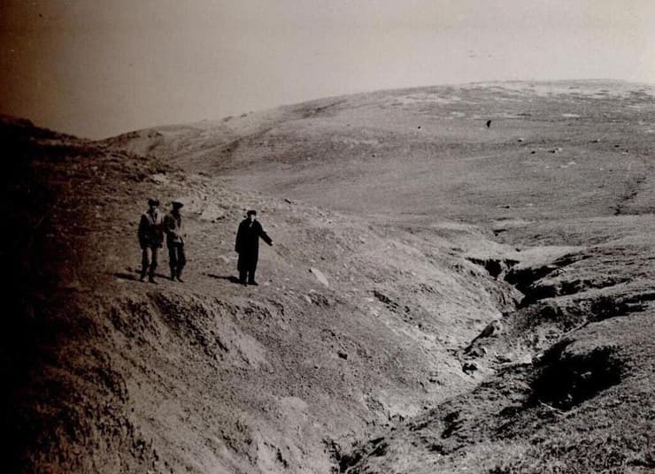 מקום שבו נרצחו יהודים בשואה באוקראינה (צילום: שירות הביטחון הפדרלי הרוסי) מקום שבו נרצחו יהודים בשואה באוקראינה