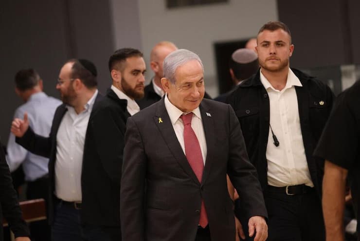 בנימין נתניהו בכנסת