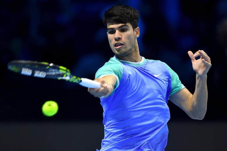 הסתבך. אלקראס (צילום: Valerio Pennicino/Getty Images) קרלוס אלקראס