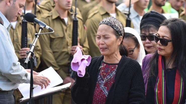 הלוויתו של סמ"ר גרי ללהרואיקימה זולת ז"ל ב