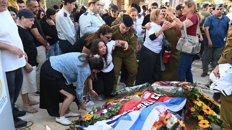 הלוויתו של סמ"ר נווה יאיר אסולין ז"ל