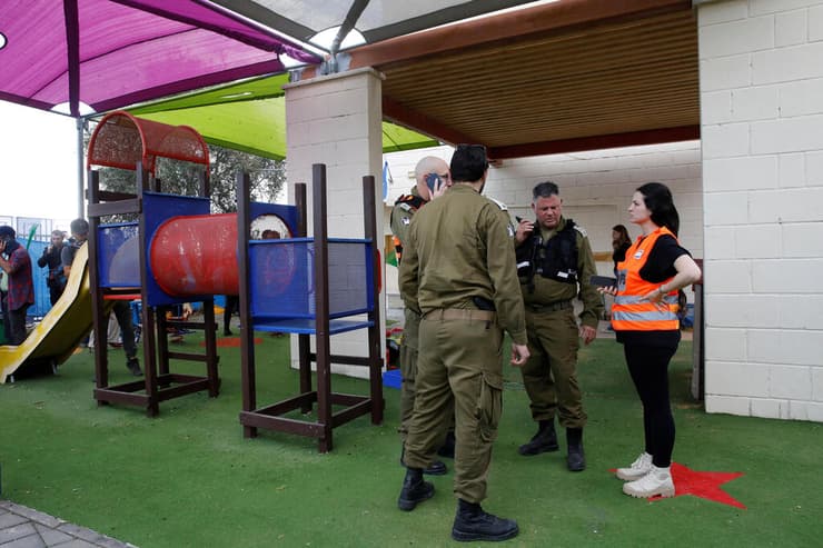  פגיעת כטב"מ גן ילדים בנשר