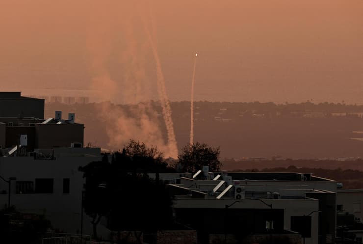 כיפת ברזל יירוטים מעל נהריה 