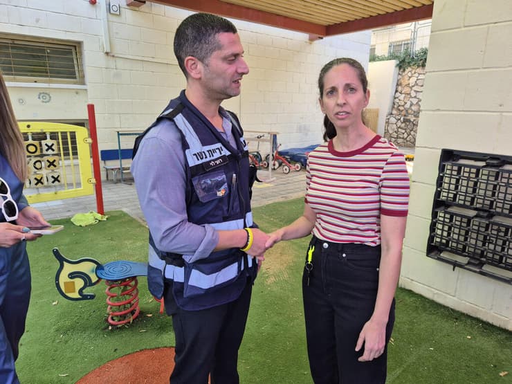  פגיעת כטב"מ גן ילדים בנשר