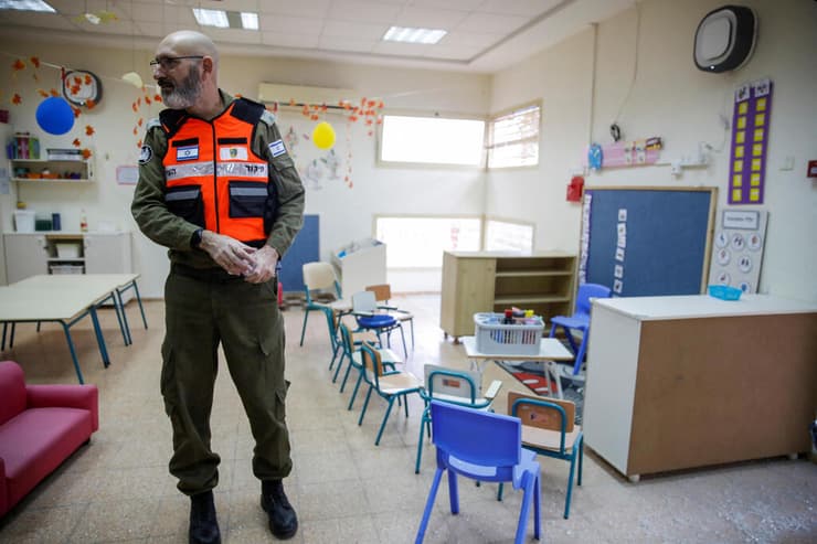  פגיעת כטב"מ גן ילדים בנשר
