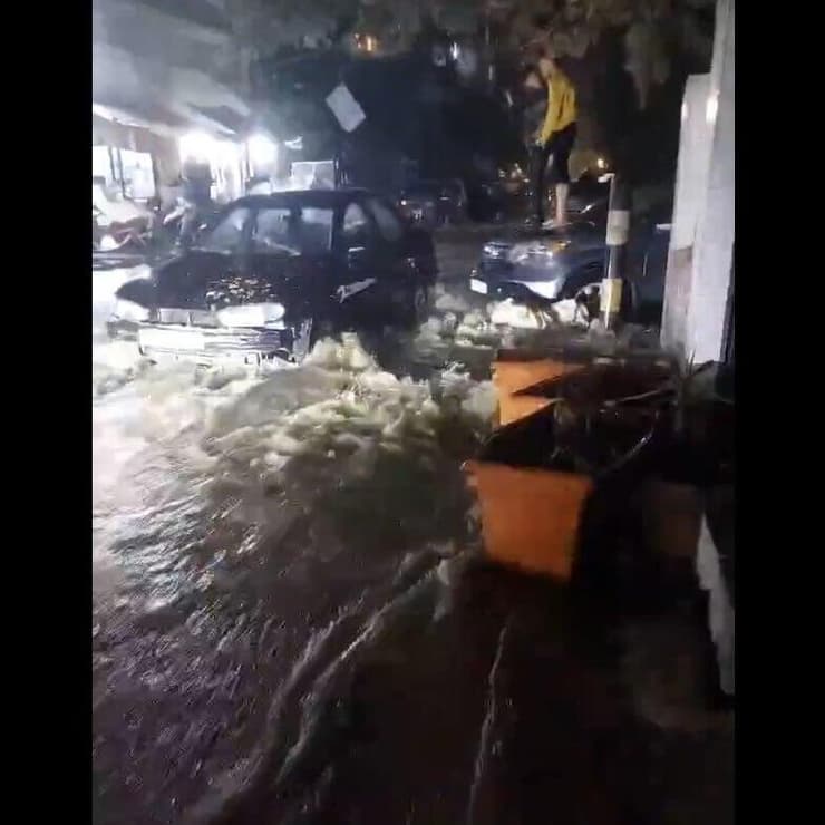 ההצפות בביירות בתחילת השבוע הצפות בביירות, לבנון