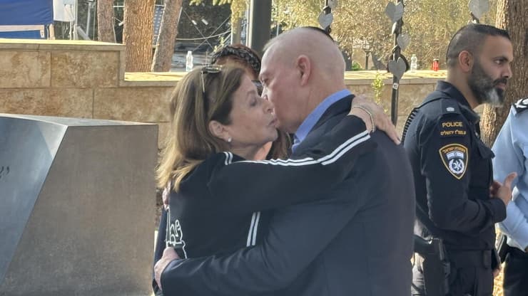גלנט בטקס לזכרו של יצחק רבין ז"ל בהר הרצל