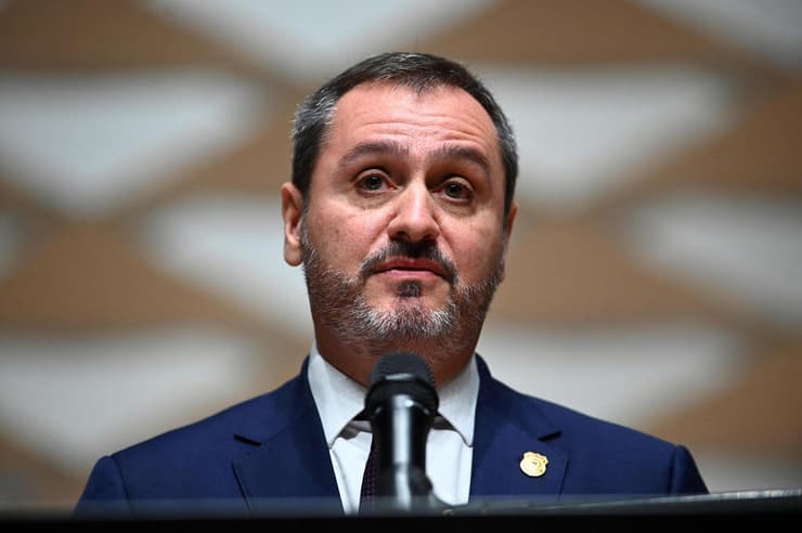 ראש המשטרה הפדרלית של ברזיל אנדריי רודריגס. מתקפה שלא אירעה בחלל ריק (צילום: REUTERS/Ton Molina) ברזיל אנדריי רודריגס ראש המשטרה הפדרלית פיגוע בית המשפט העליון