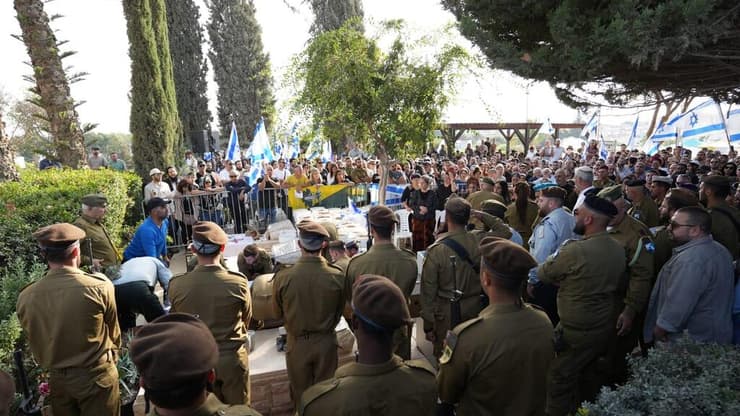 הלווייתו של סמ"ר שליו יצחק סיגרון ז"ל בשדרות