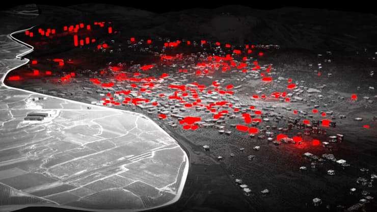 צילום: דובר צה"ל תשתיות הטרור של חיזבאללה בכפר כילא