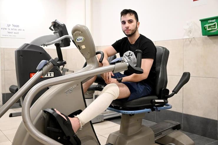 ניתאי אוליאל לוחם שנפצע בעזה