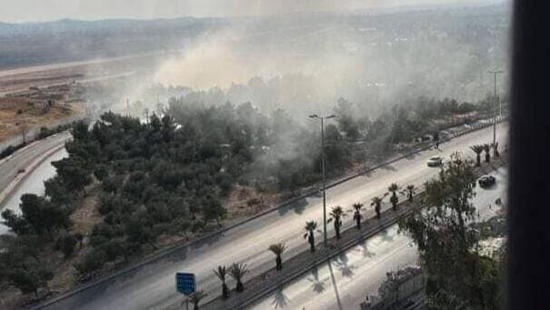 תקיפות בסוריה, בכביש אל-מזה
