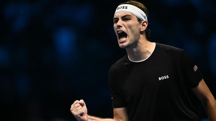 האמריקאי הראשון בגמר מאז 2006. פריץ (צילום: Marco BERTORELLO / AFP) פריץ