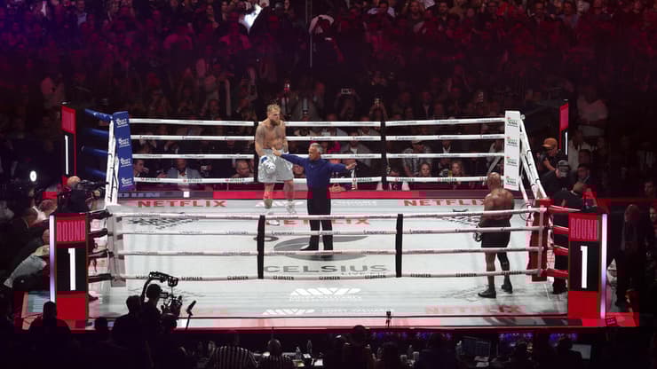 טייסון ופול בזירה