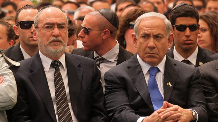 נתניהו וגרוניס