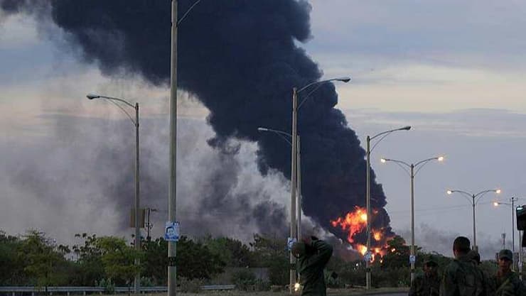פיצוץ במתקן זיקוק נפט בוונצואלה