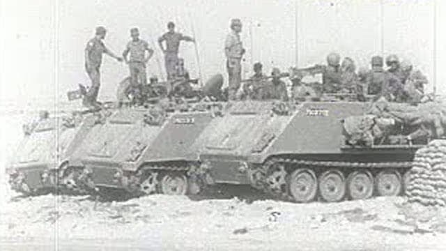 חיילי צה"ל בסיני במלחמת יום כיפור