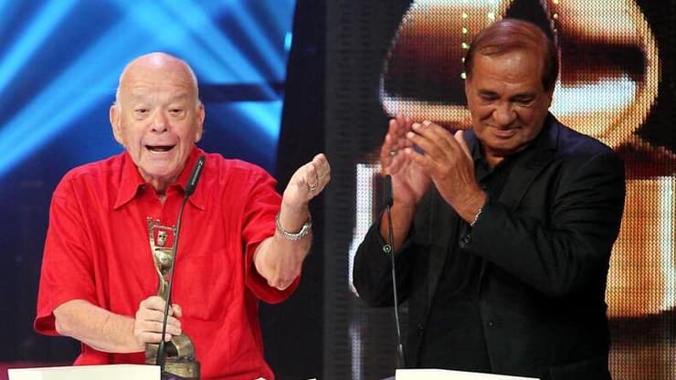 זאב רווח ואלי תבור (צילום: גיל נחושתן) זאב רווח ואלי תבור