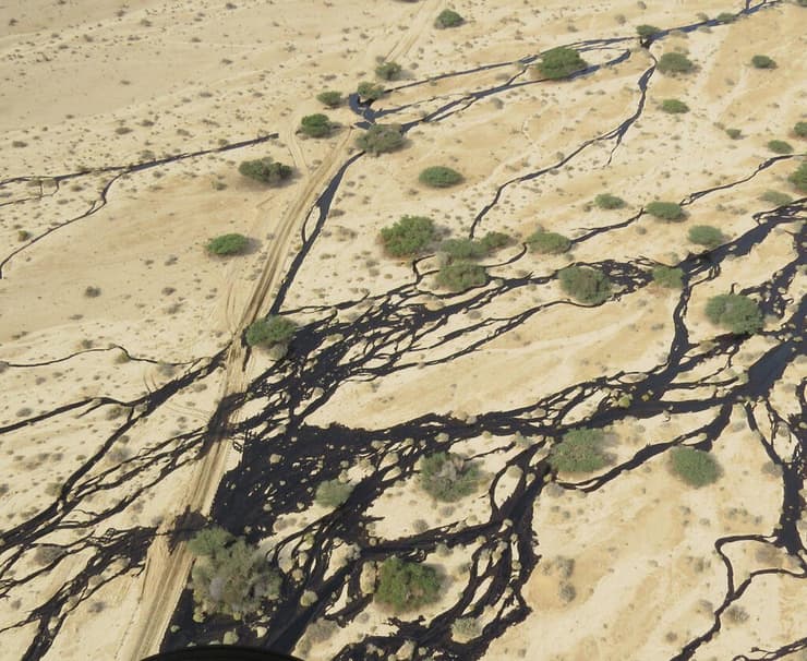 הזיהום הכבד. עברונה, דצמבר 2014