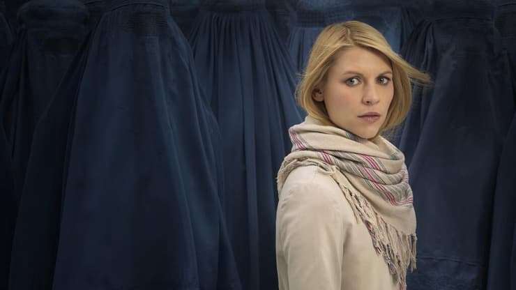 "הביקורות העדיפו את 'חטופים'". "הומלנד" (צילום: באדיבות yes) "הביקורות העדיפו את 'חטופים'". "הומלנד"