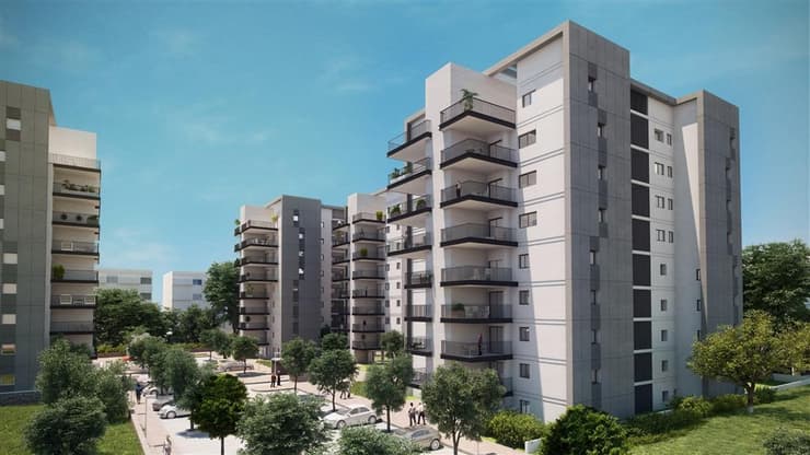 הדמיית פרויקט יאפא ביפו