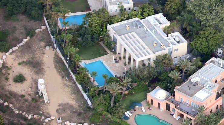 המעון הפרטי של משפחת נתניהו בקיסריה (צילום: שאול גולן "ידיעות אחרונות") המעון הפרטי של משפחת נתניהו בקיסריה