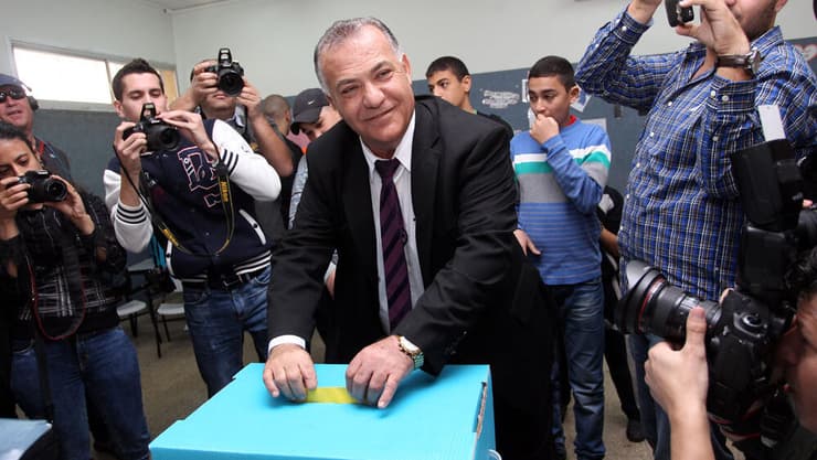 סלאם, בחירות 2015 (צילום: גיל נחושתן "ידיעות אחרונות") סלאם, בחירות 2015