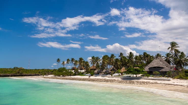 חופים לבנים ומי טורקיז - זנזיבר