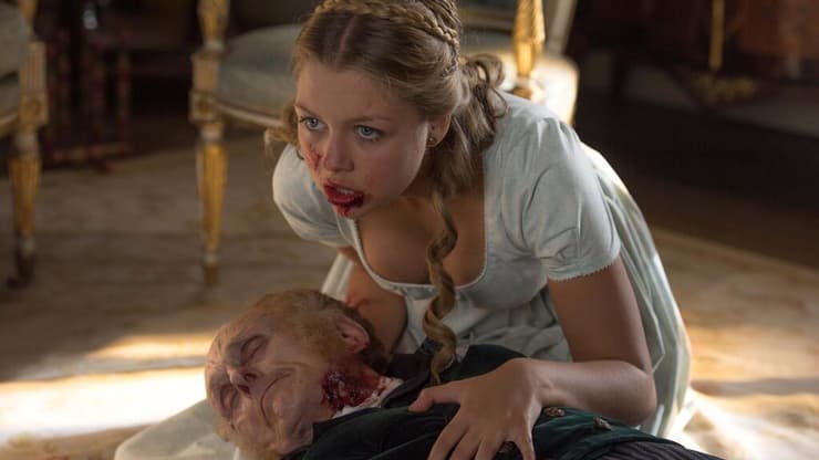 האם תרצי לרקוד, או לערוף ראש? מתוך "גאווה ודעה קדומה וזומבים" (באדיבות Sony Pictures ו-Lionsgate ) האם תרצי לרקוד, או לערוף ראש? מתוך "גאווה ודעה קדומה וזומבים"