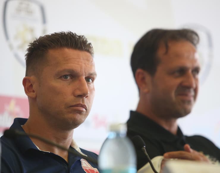 מכירים היטב כבר לא מעט שנים. לוי ובכר לפני עשור בדיוק (צילום: אורן אהרוני) מכירים היטב כבר לא מעט שנים. לוי ובכר לפני עשור בדיוק