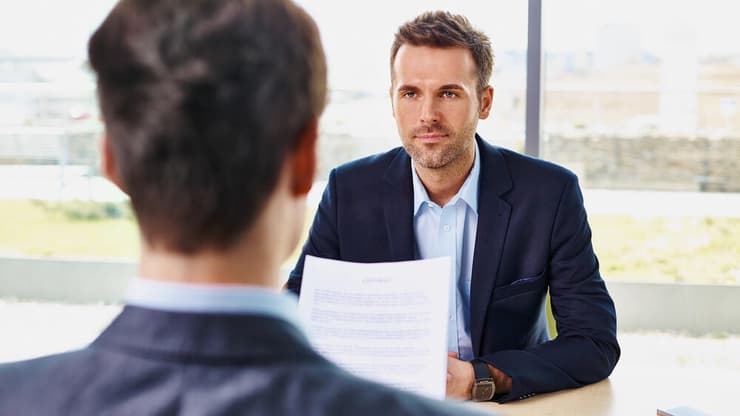 ריאיון עבודה (אילוסטרציה)