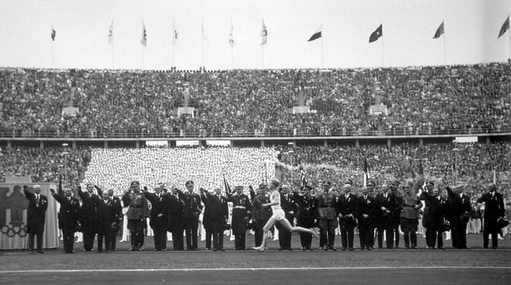 אולימפיאדת ברלין 1936 (צילום: getty images) אולימפיאדת ברלין 1936