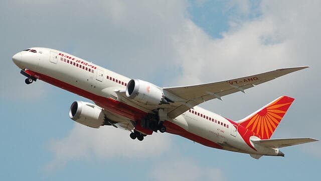 מטוס בואינג 787 דרימליינר של אייר אינדיה