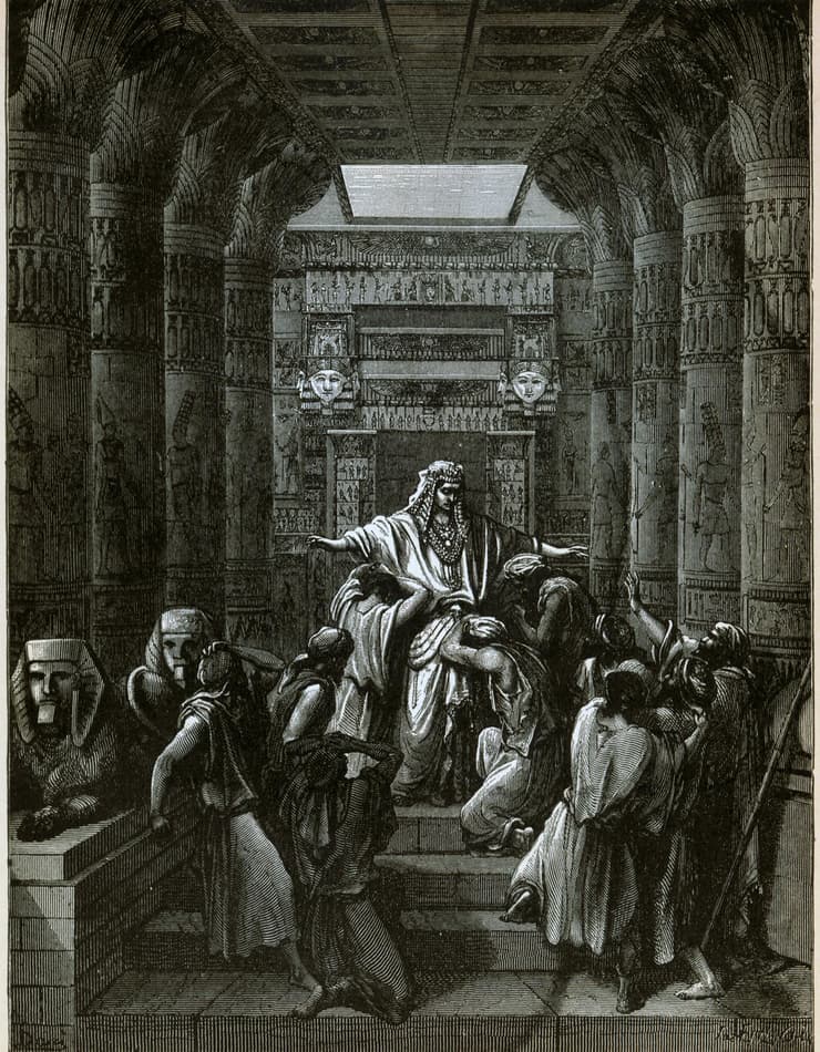 יוסף חושף את זהותו לאחיו – ציור של גוסטב דורה