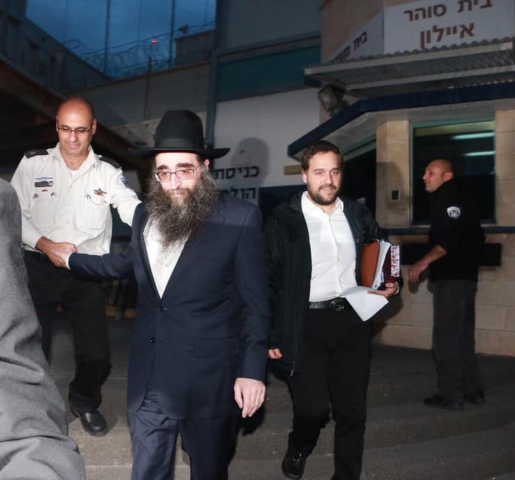 הרב פינטו בינואר 2017, לאחר ששוחרר מהכלא