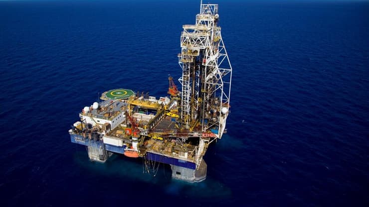 אסדת הקידוח במאגר לווייתן