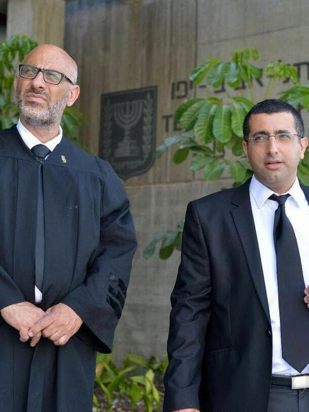 עורגי הדין יהודה פריד וטל גבאי