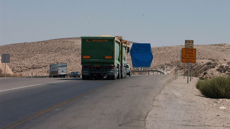 הנהג טען שנסע לטיול. כביש 31 בו אירעה התאונה 