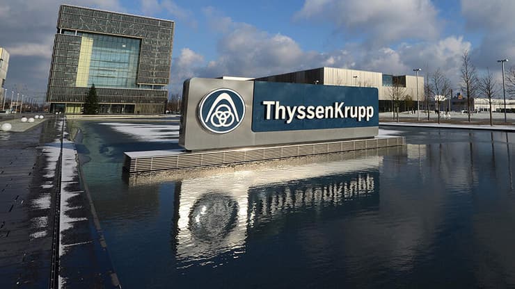 טיסנקרופ. מחזיקה בקבוצת הגרמנית שתייצר עם אלביט מערכות