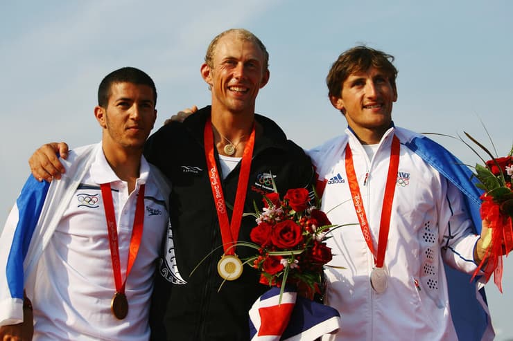 צוברי על הפודיום ב-2008