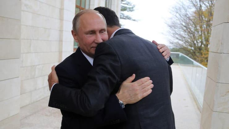 אסד ופוטין, 2017