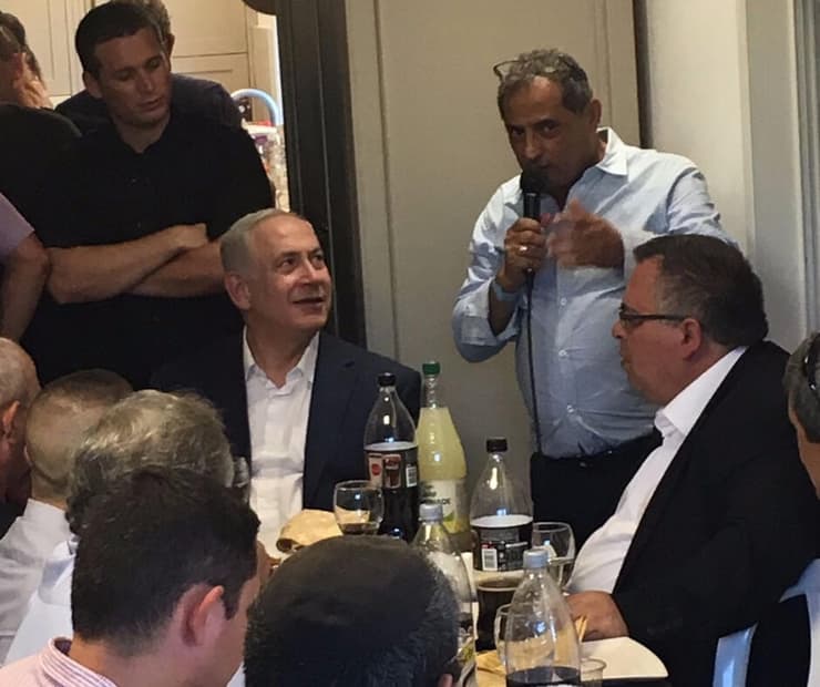 ביטן וגלעדי בסיור עם נתניהו בדרום תל אביב