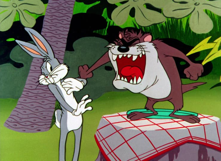באגס באני וטאז (איור: Warner Bros) באגס באני וטאז
