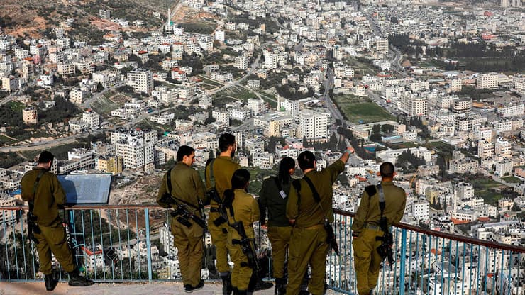 מבט לשכם מהר גריזים